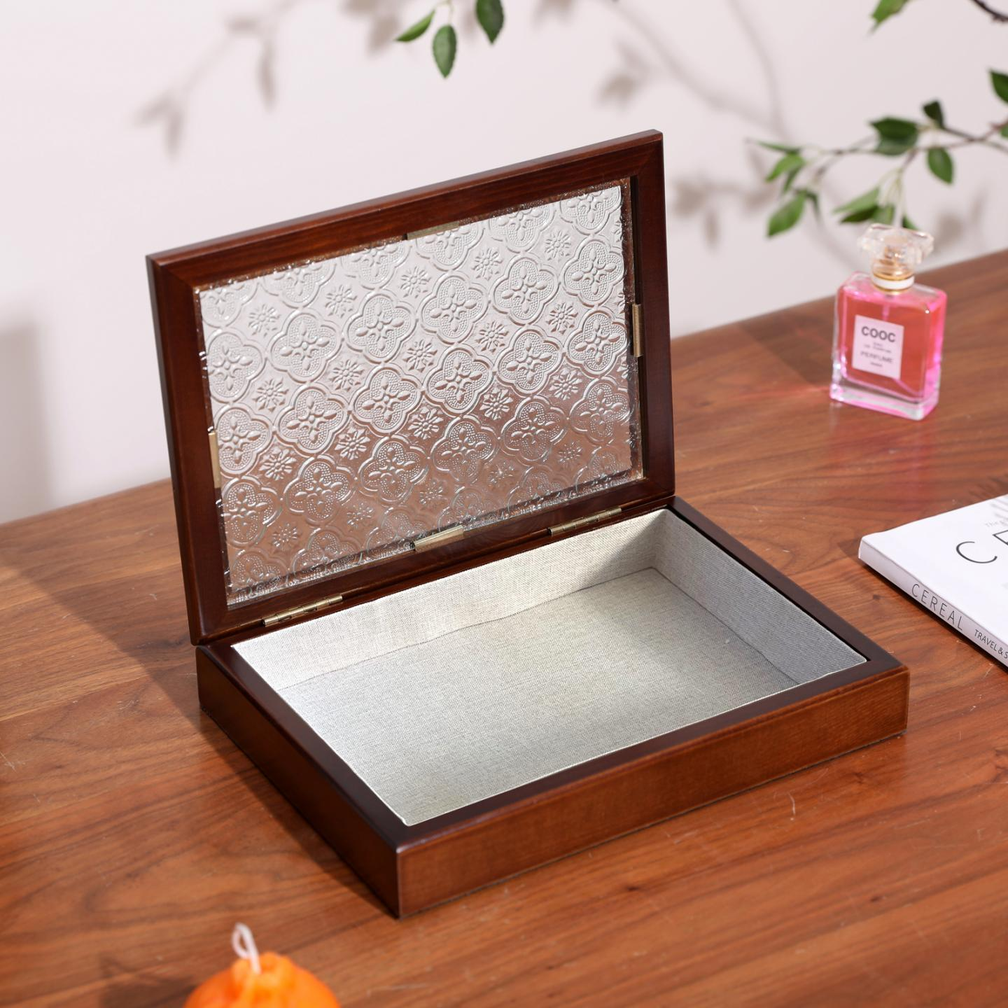 Wooden Jewelry Organizer Box