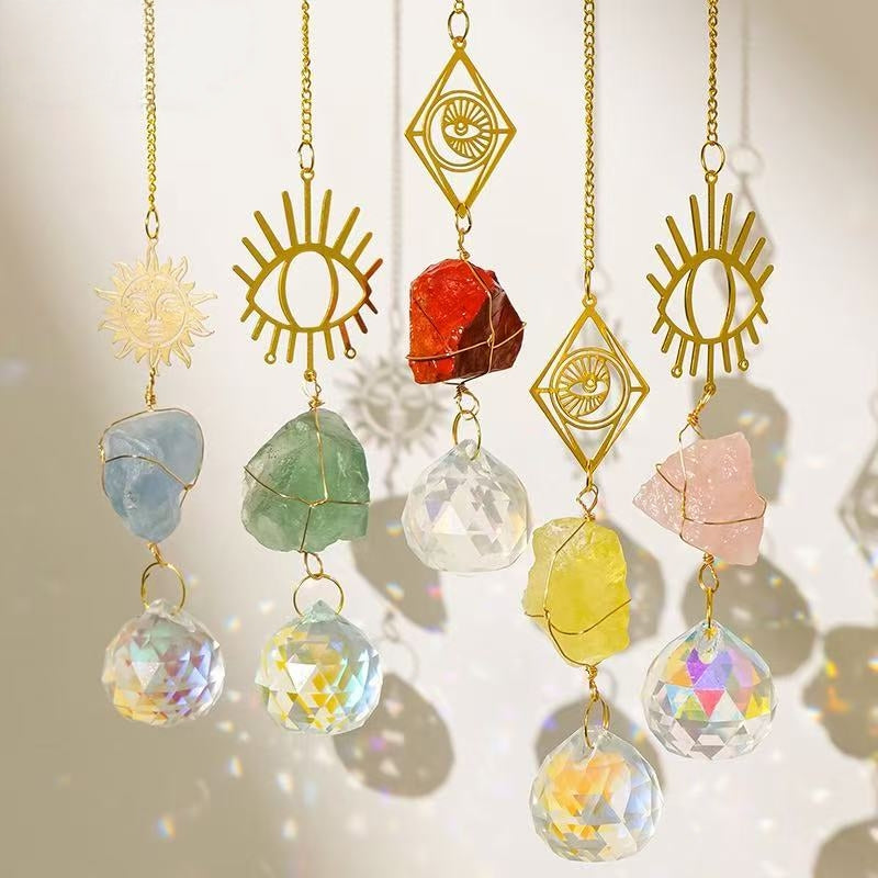 Crystal Prism Hanging Décor
