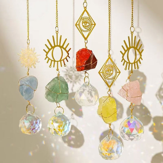 Crystal Prism Hanging Décor