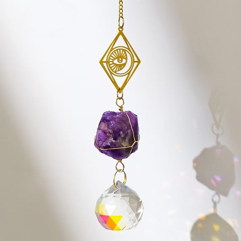 Crystal Prism Hanging Décor