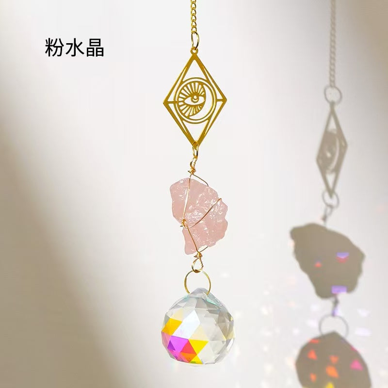Crystal Prism Hanging Décor