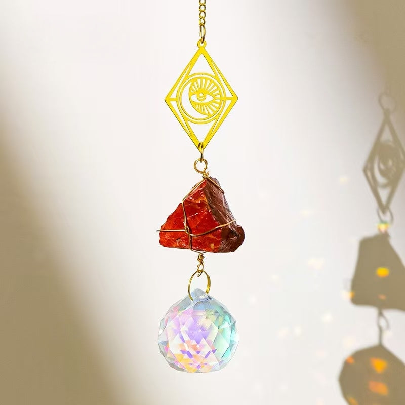 Crystal Prism Hanging Décor