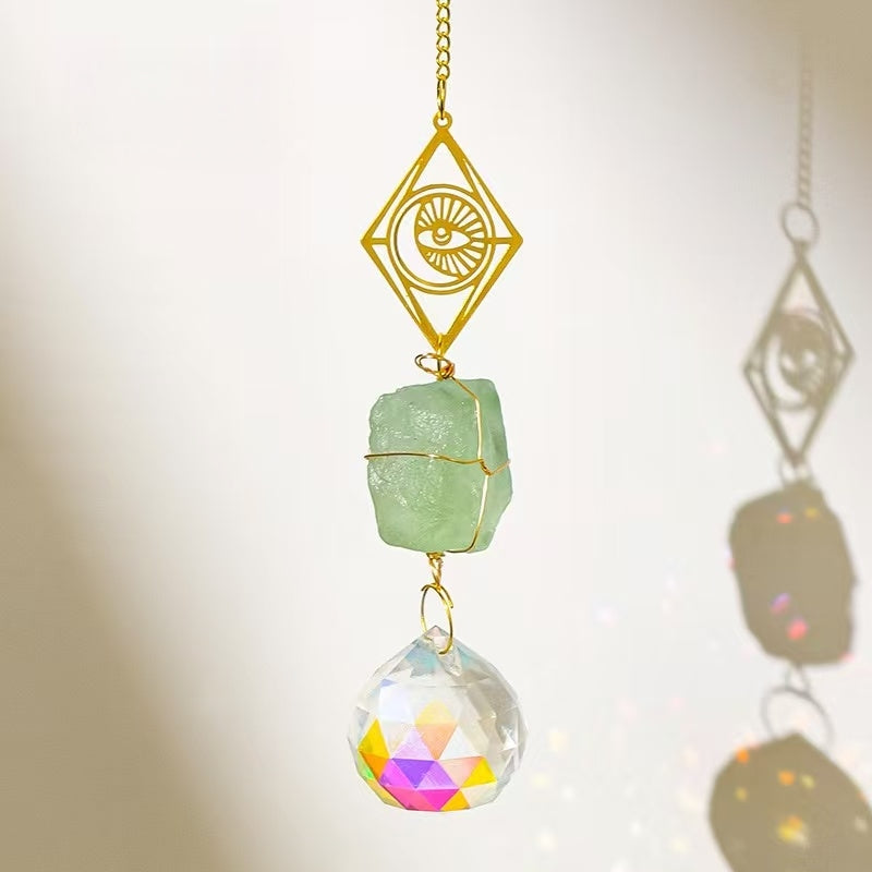Crystal Prism Hanging Décor