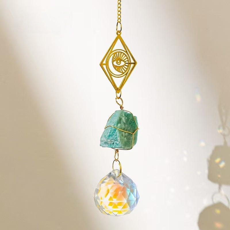 Crystal Prism Hanging Décor