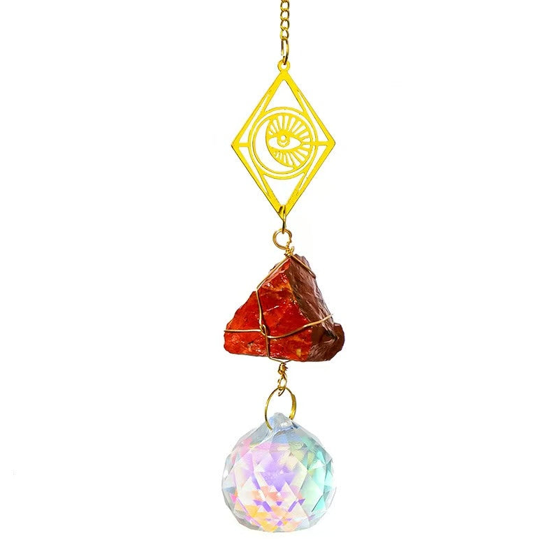 Crystal Prism Hanging Décor