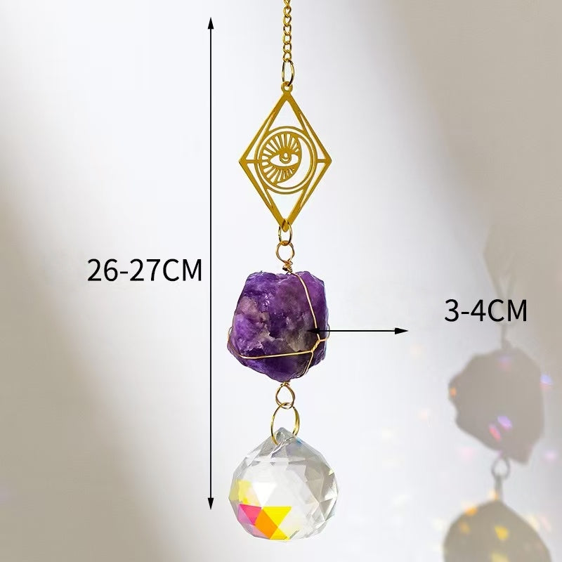Crystal Prism Hanging Décor