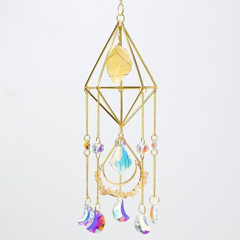 Crystal Prism Hanging Décor