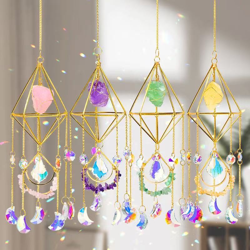 Crystal Prism Hanging Décor