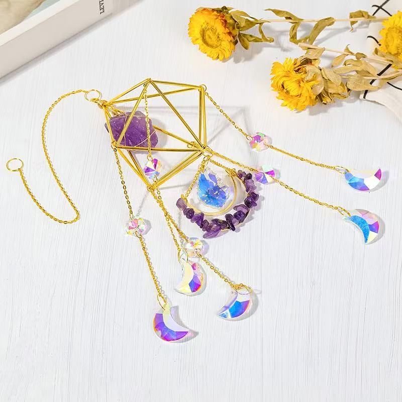 Crystal Prism Hanging Décor