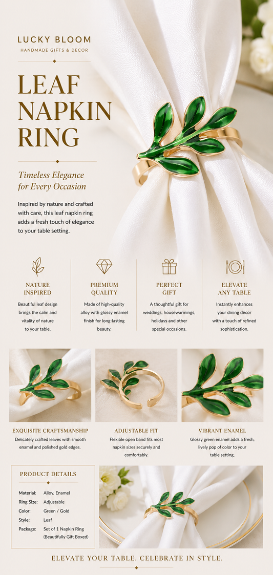 Elegant Napkin Rings