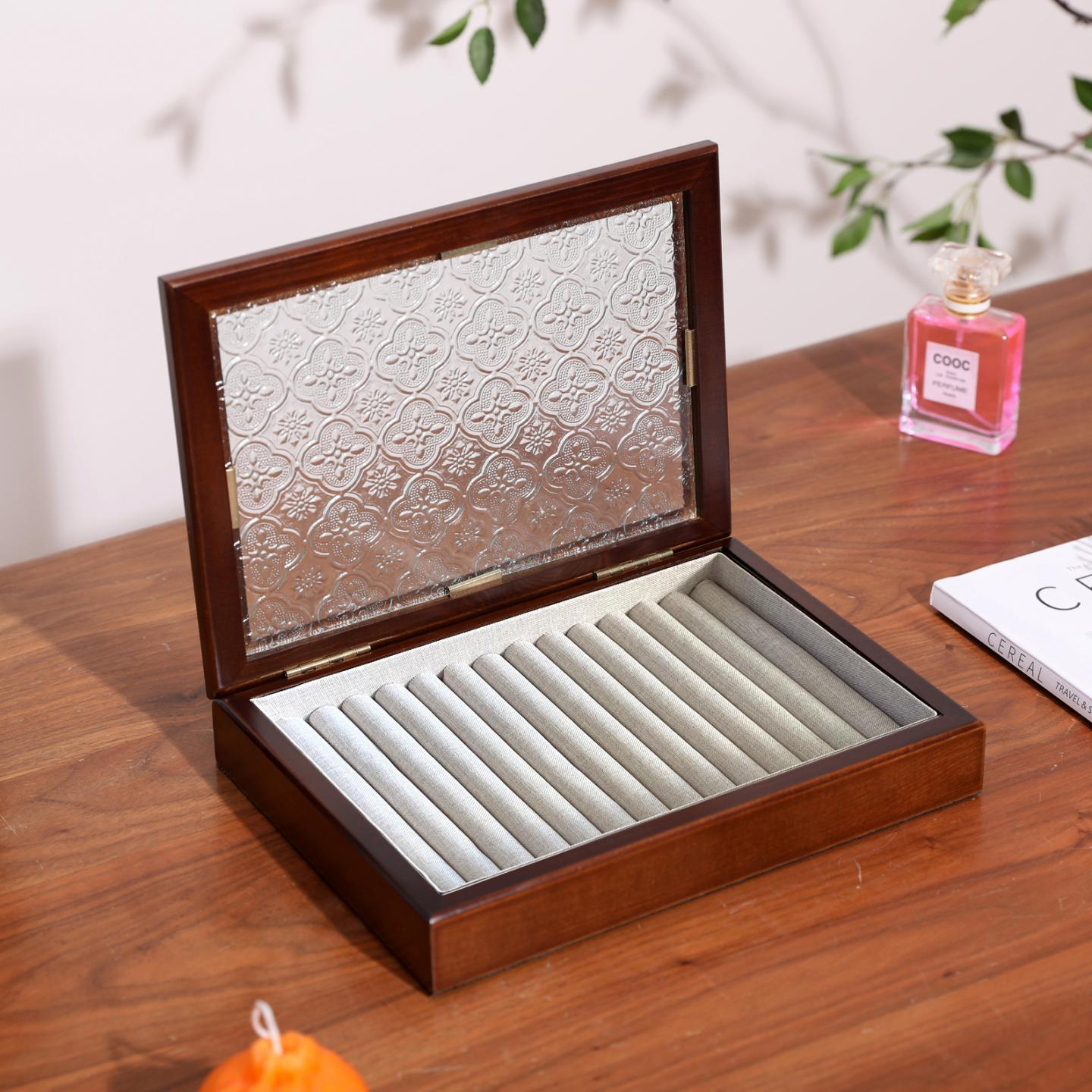 Wooden Jewelry Organizer Box