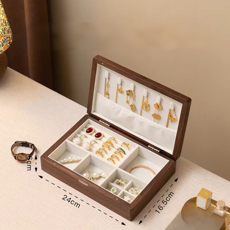 Wooden Jewelry Organizer Box