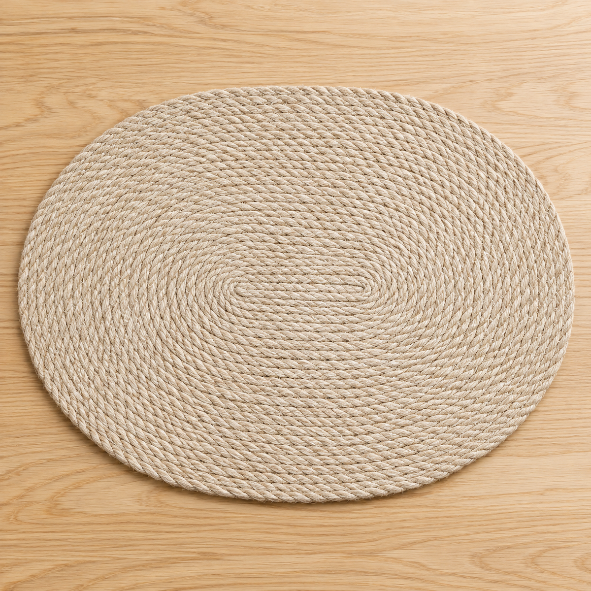 Woven Placemats Premium Linen Mat - 14in / 6in, Set of 8
